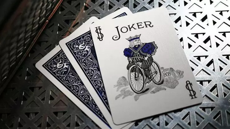 Bicycle | Foil Back Metalluxe Blue Oyun Kartı
