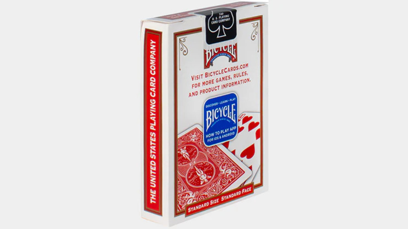 Bicycle | Jumbo Index İskambil Destesi – Kırmızı