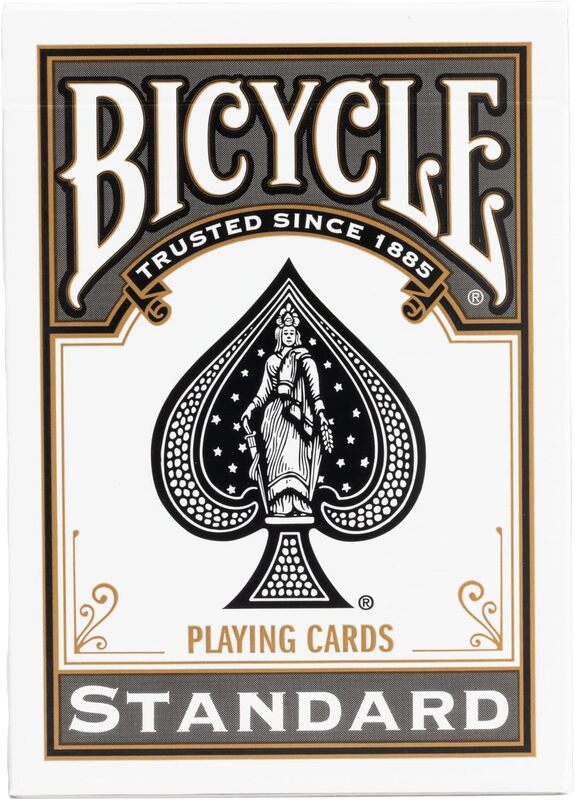 Bicycle | Standard Black Oyun Kartı-Siyah Deste Oyun Kartı