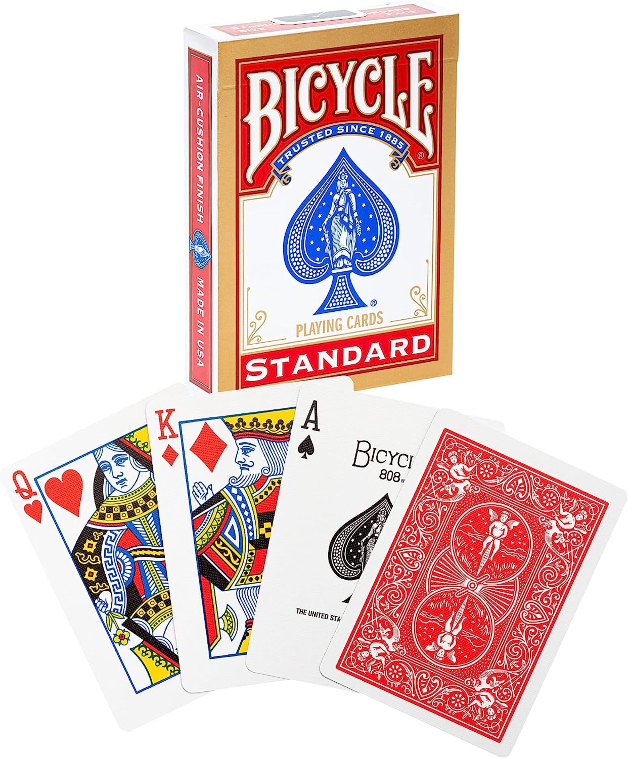 Bicycle | Standard Oyun Kartı Gold Kırmızı Deste