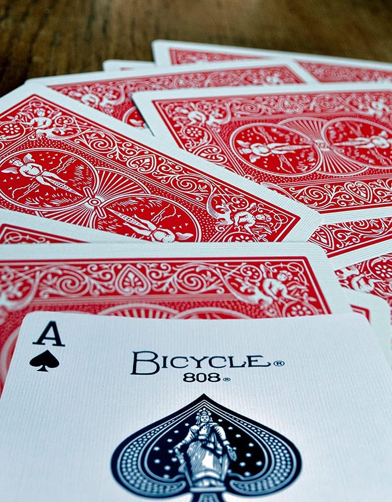 Bicycle | Standard Oyun Kartı Gold Kırmızı Deste