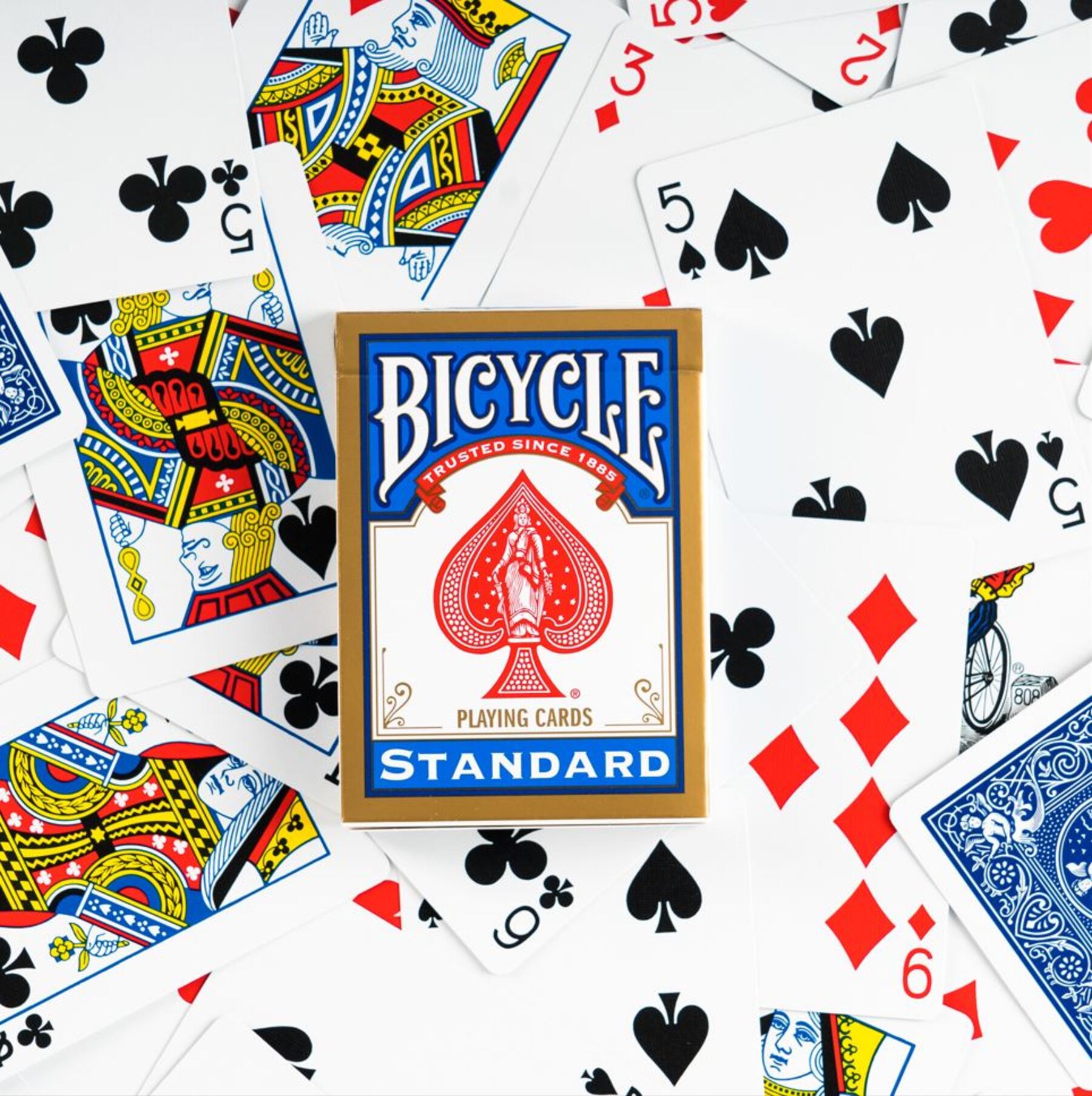 Bicycle | Standard Kart-Mavi Deste Oyun Kartı