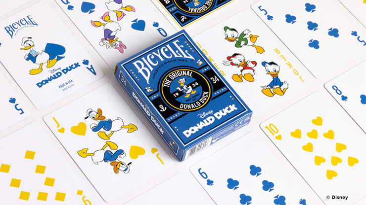 Bicycle | Donald Duck Blue Oyun Kartı