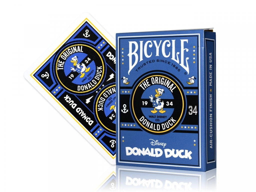 Bicycle | Donald Duck Blue Oyun Kartı