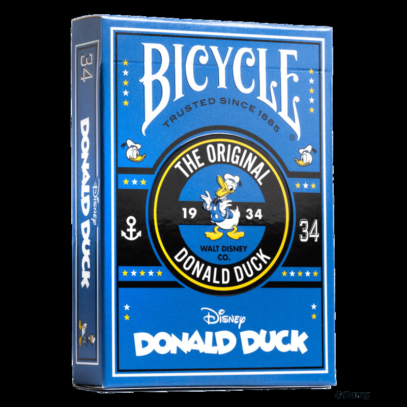 Bicycle | Donald Duck Blue Oyun Kartı