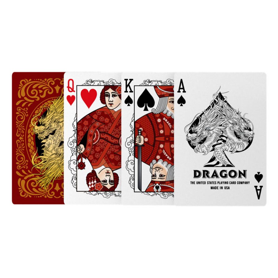 Bicycle | Dragon Red Oyun Kartı