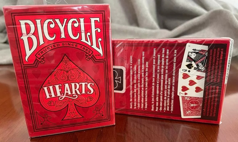 Bicycle® Hearts Oyun Kartları
