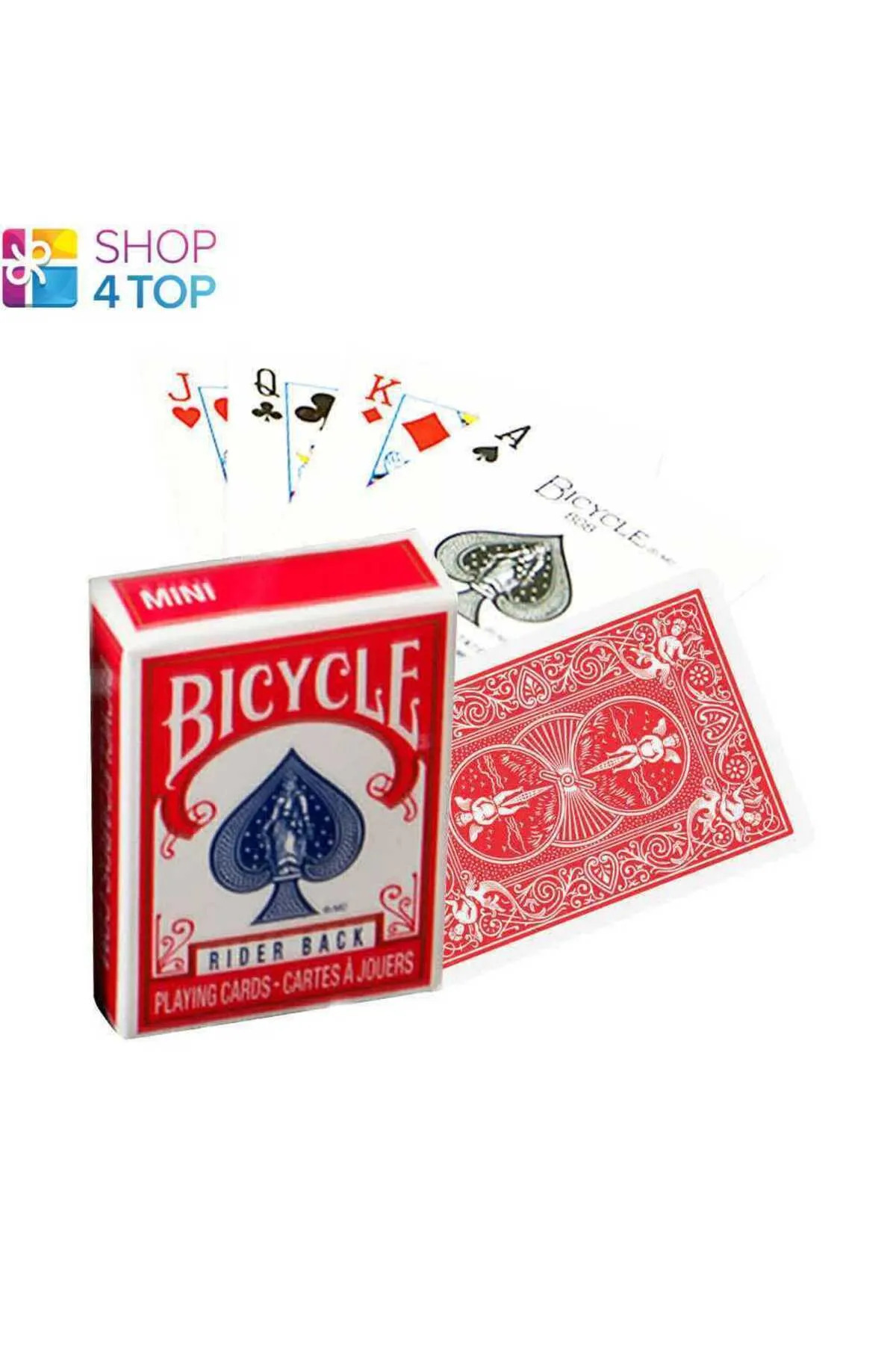 Bicycle | Mini Deck Kırmızı Oyun Kartı