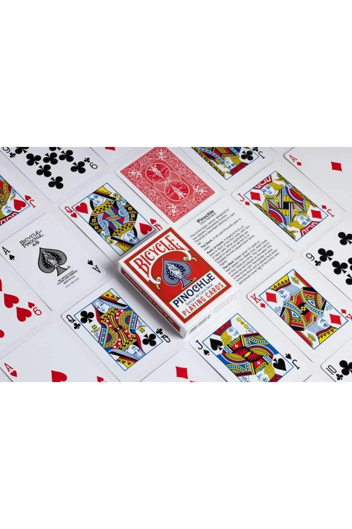 Bicycle | Pinochle Standard Red Oyun Kartı