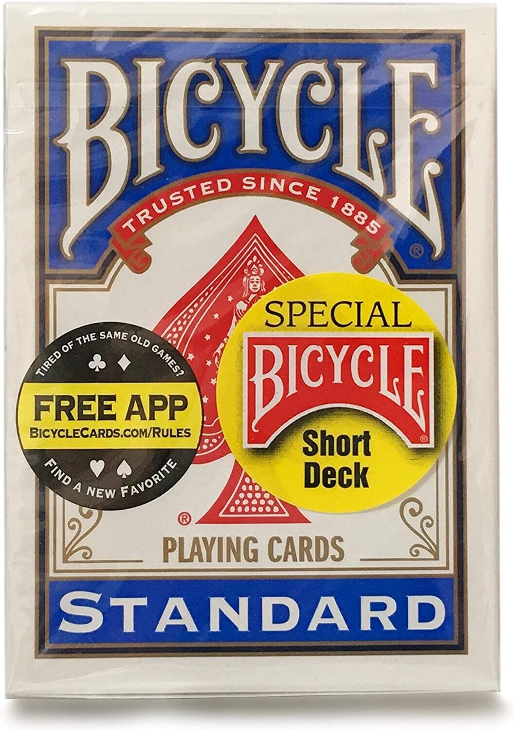 Bicycle | Short Deck Mavi Deste Oyun Kartı