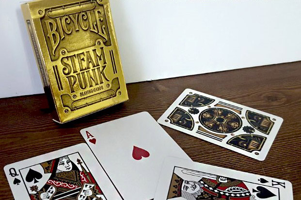Bicycle | Steam Punk Gold Oyun Kartı