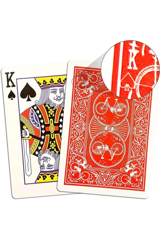 Bicycle | Stripper Deck Oyun Kartı - Kırmızı 