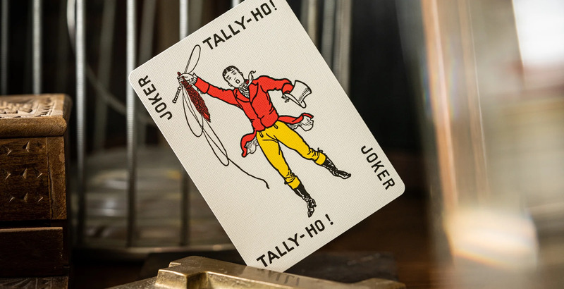 TALLY-HO Circle Back Kırmızı Oyun Kartları