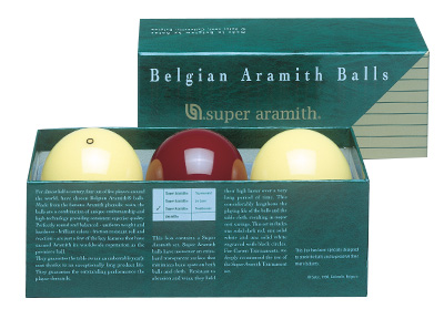 Super Aramith Traditional 3-Bant Karambol Top Seti (61.5 mm)