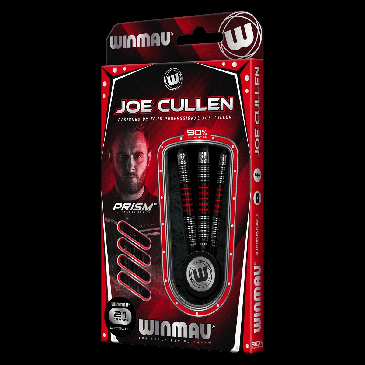 Winmau Joe Cullen ’’The Rockstar’’ 90% Tungsten Çelik Uçlu Dart Oku