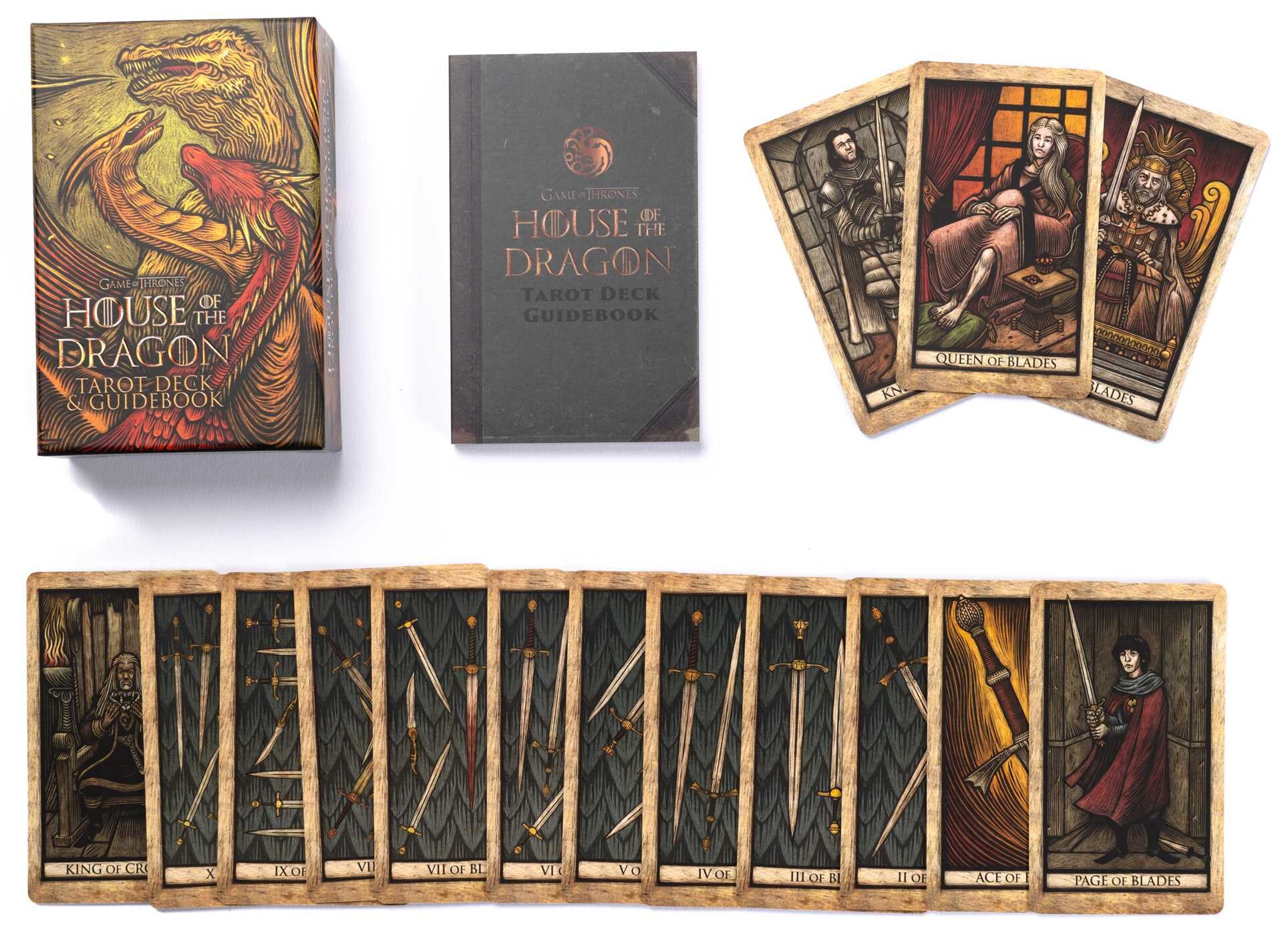 House of the Dragon Tarot Destesi ve Rehber Kitabı