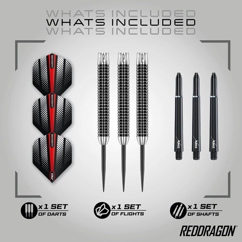 Red Dragon Swingfire 1 80% Tungsten 22g - 24g Steel Tip Dart Oku