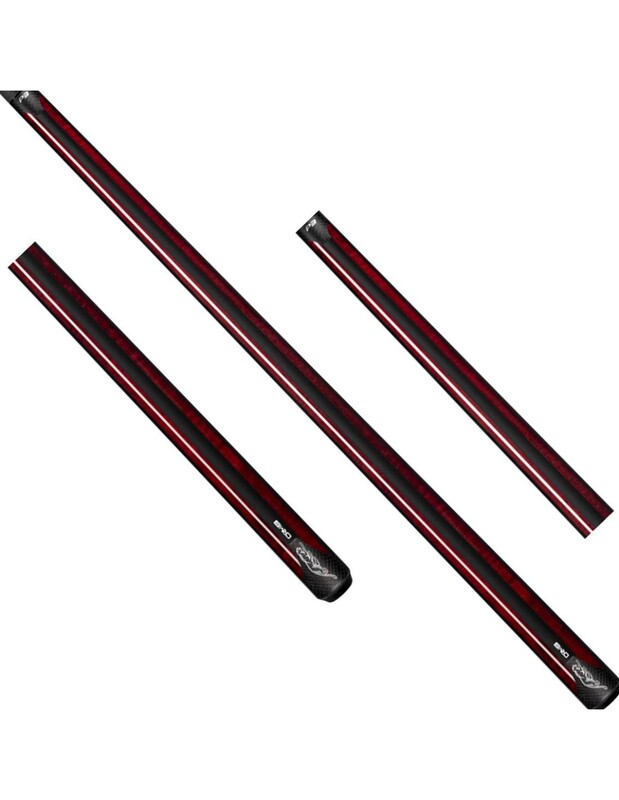 Carom cue Predator P3 Burgundy Carbon CRM