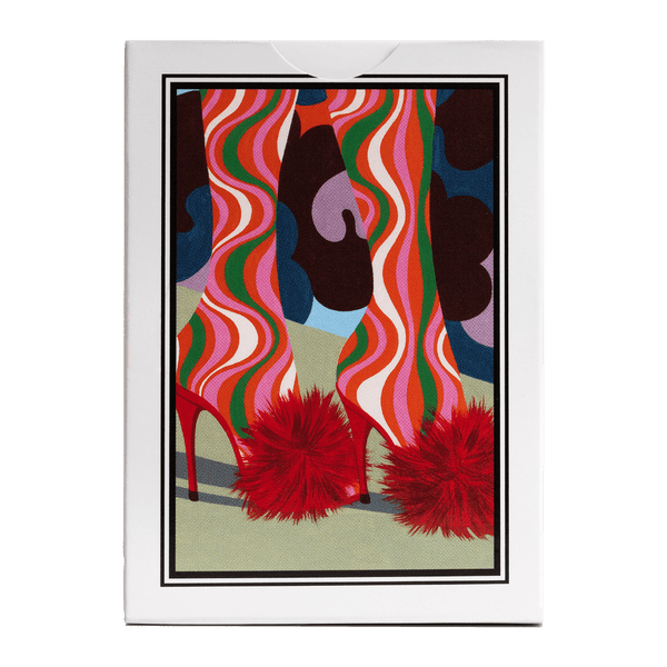 Bicycle Artist Series: Bijou Karman Mor/Kırmızı Kutu Seti