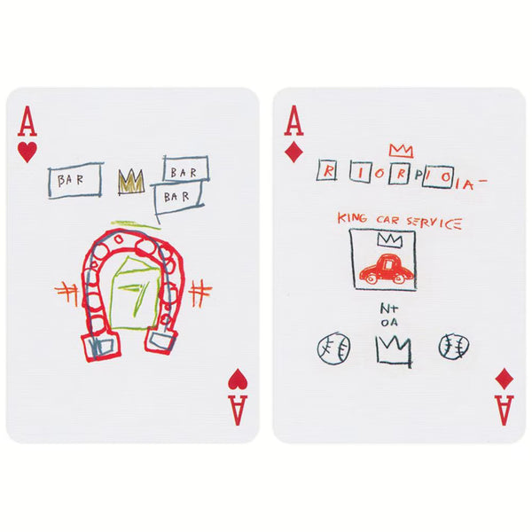 Bicycle Artist Series Jean‑Michel Basquiat Oyun Kartları (R/B)
