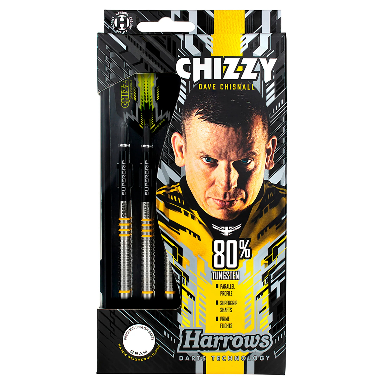 Harrows Chizzy 80% Tungsten Çelik Uçlu Dart Oku