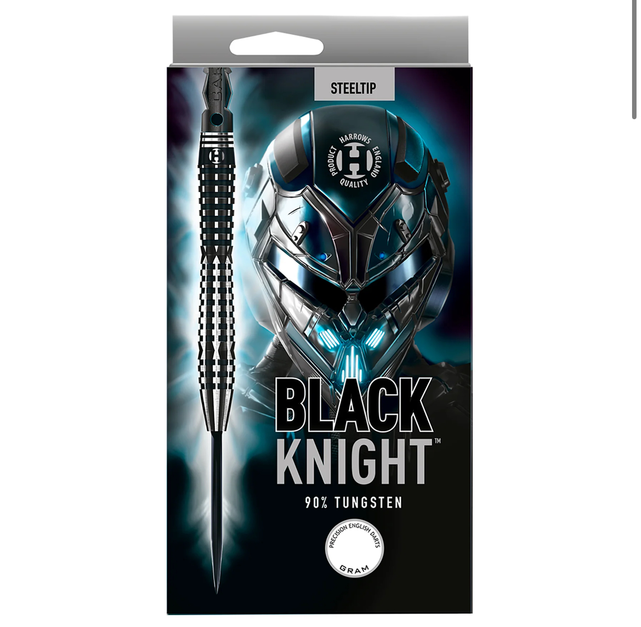 Harrows Black Knight 90% Tungsten Çelik Uçlu Dart Oku - DERYA BİLARDO