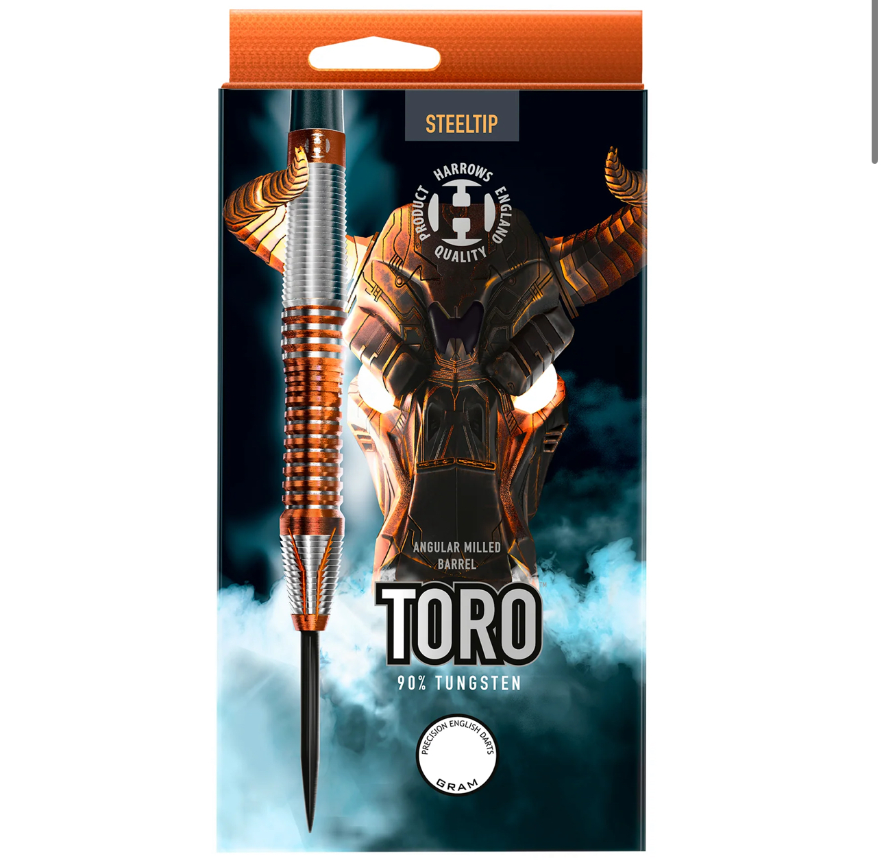 Harrows Toro 90% Tungsten Çelik Uçlu Dart Oku