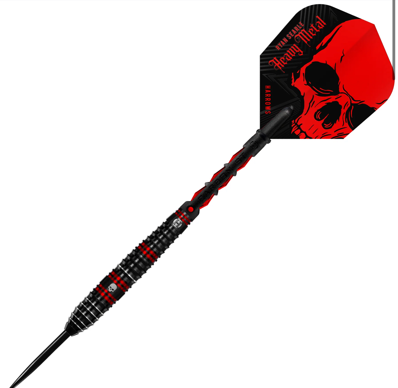 Harrows Ryan Searle ’’Heavy Metal’’ 90% Tungsten Çelik Uçlu Dart Oku