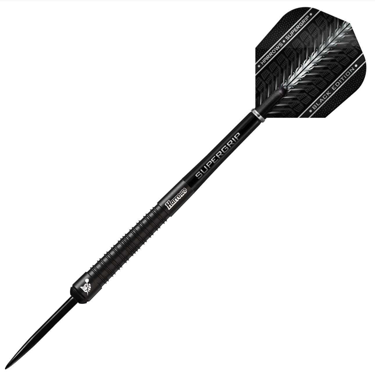 Harrows Supergrip Black Edition 90% Tungsten Çelik Uçlu Dart Oku