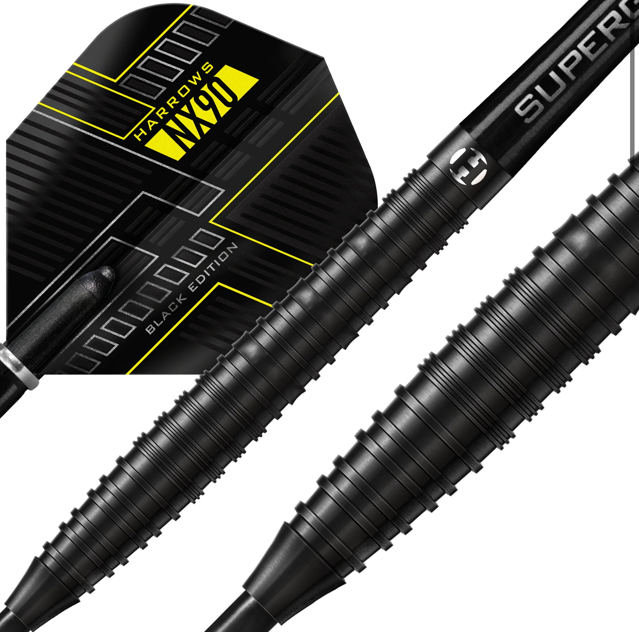 Harrows NX90 Black Edition 90% Tungsten Çelik Uçlu Dart Oku