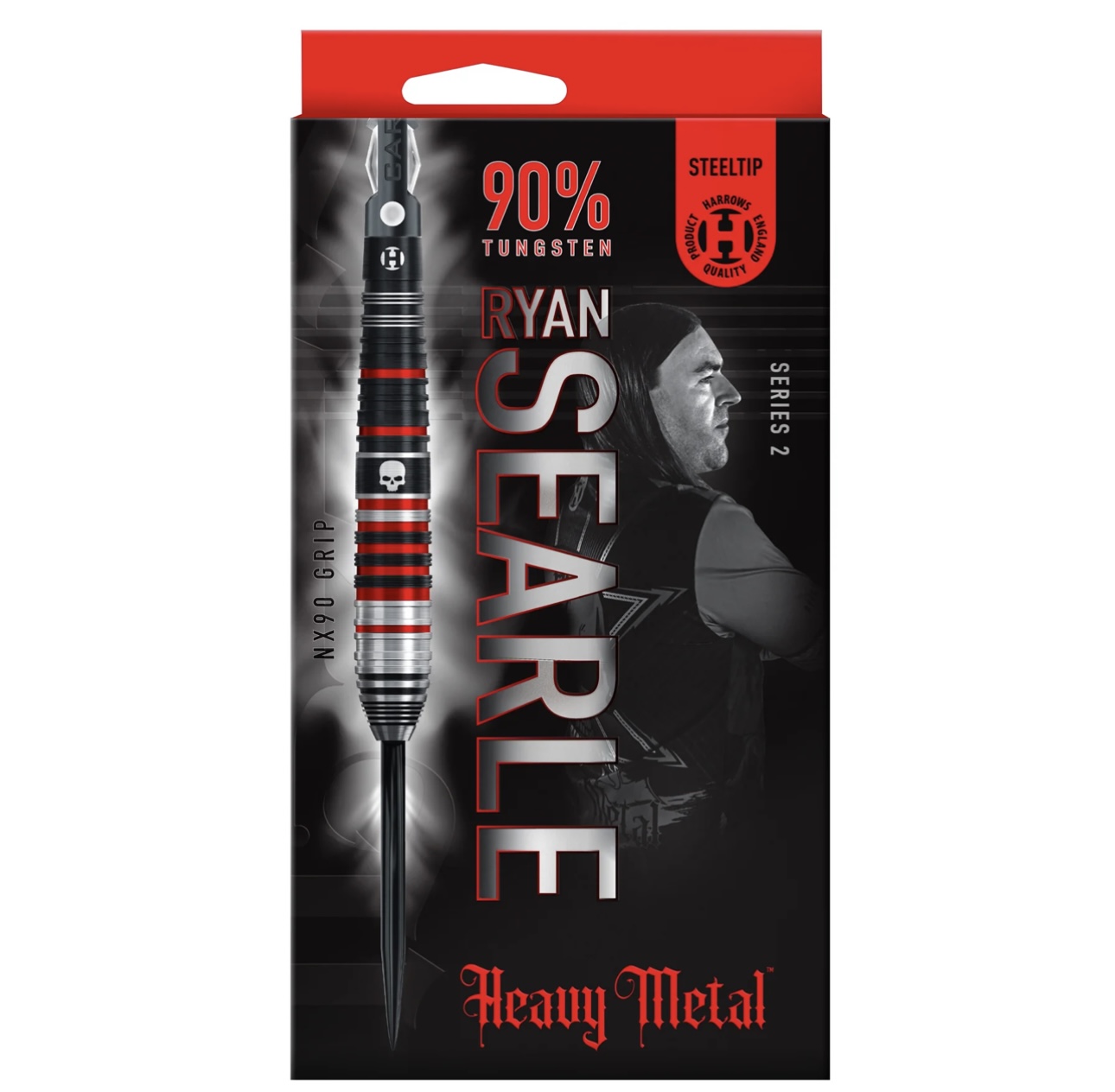 Harrows Ryan Searle Seri 2 90% Tungsten Çelik Uçlu Dart Oku