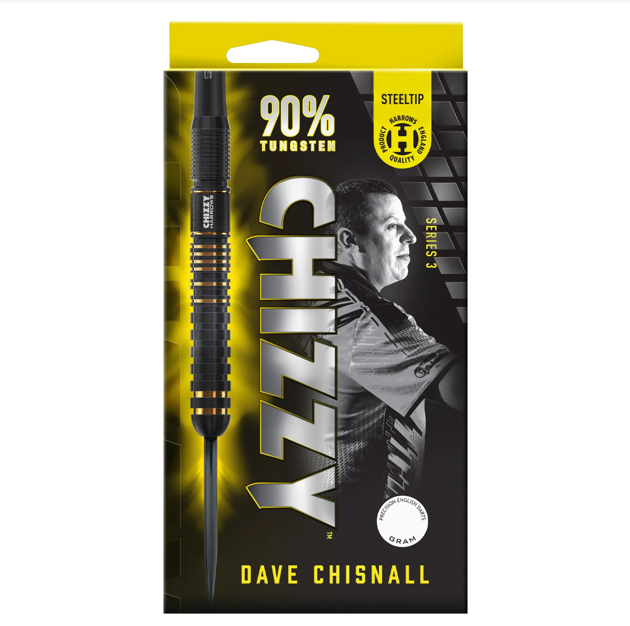 Harrows Chizzy v3 90% Tungsten Çelik Uçlu Dart Oku - DERYA BİLARDO