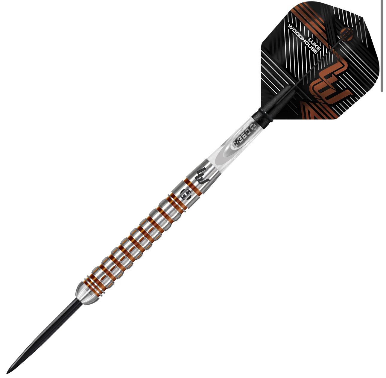 Harrows Luke Woodhouse Seri 2 90% Tungsten Çelik Uçlu Dart Oku