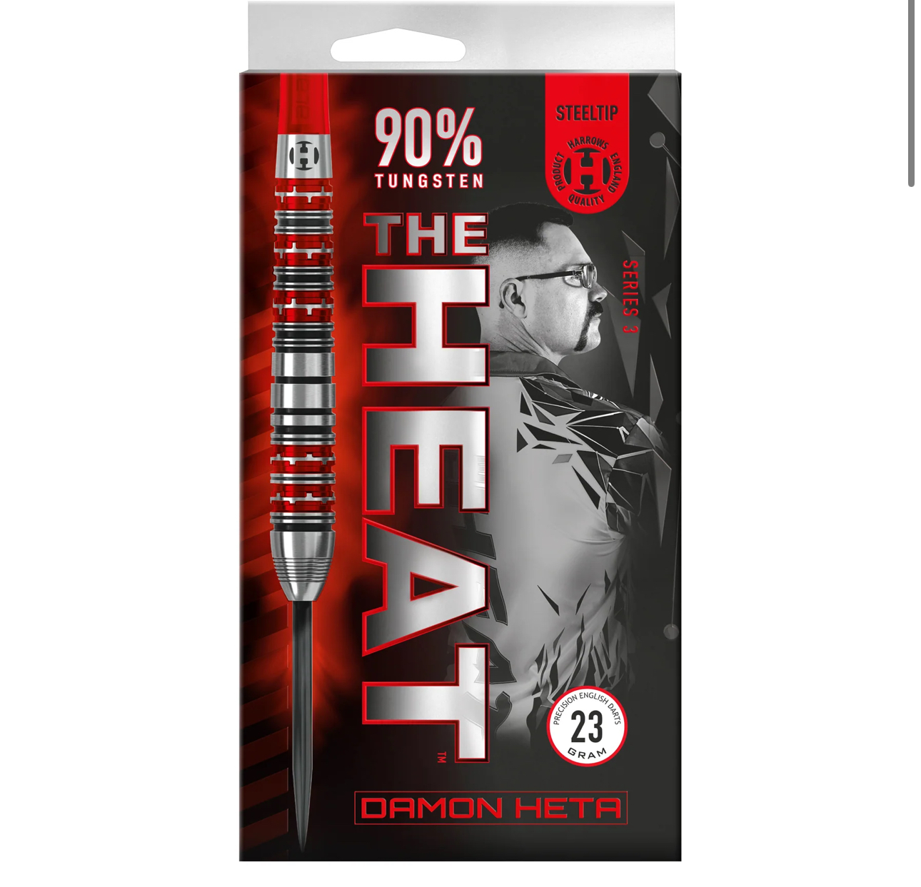 Harrows Damon Heta ’’The Heat’’ Seri 3 90% Tungsten Çelik Uçlu Dart Oku