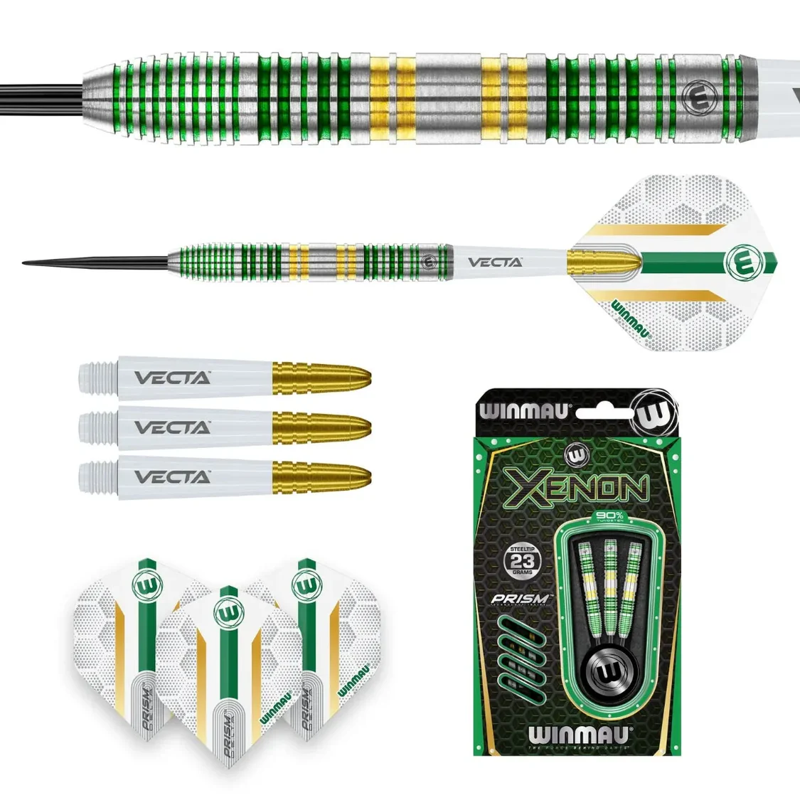 Winmau Xenon 90% Tungsten Çelik Uçlu Dart Oku