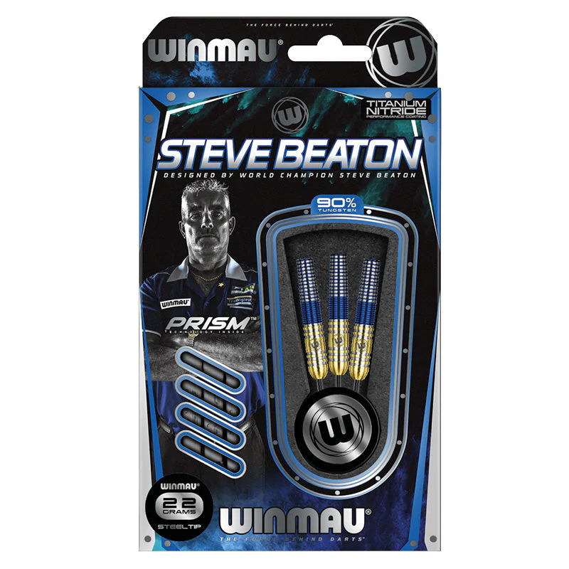 Winmau Steve Beaton 90% Tungsten  Çelik Uçlu Dart Oku