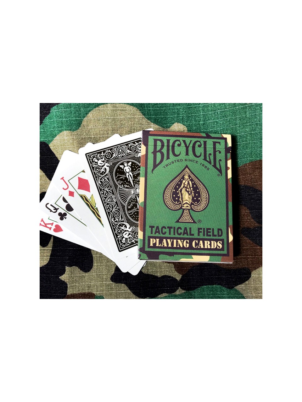 Bicycle | Tactical Field--Yeşil Oyun Kartı