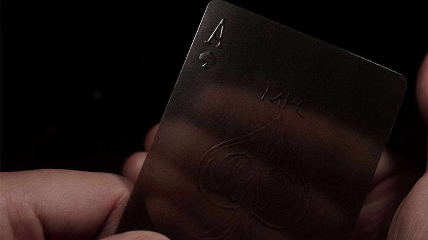 Aqua Black Invisible İskambil Kağıtları
