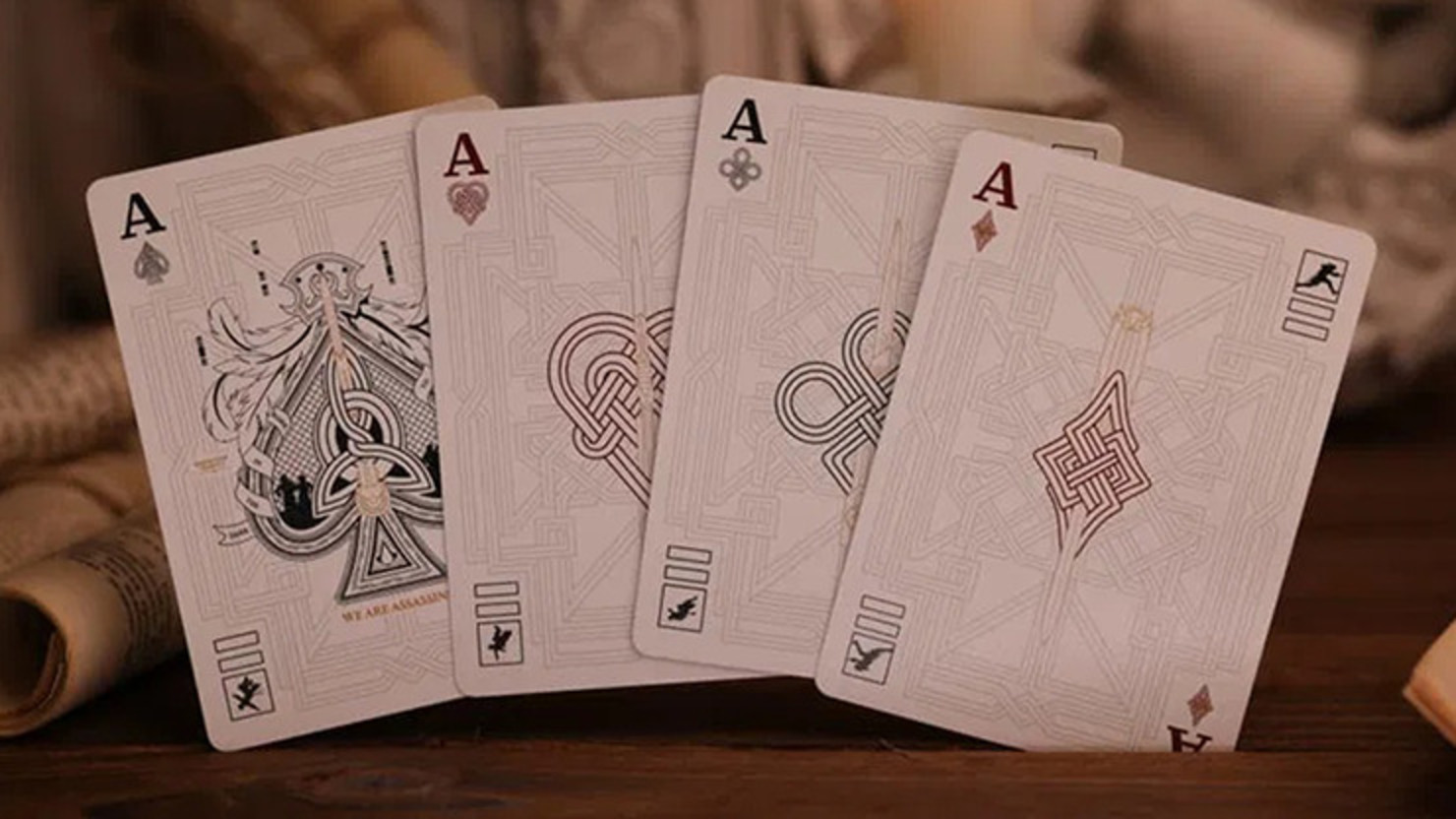 Assassin’s Creed Legacy Hidden Blade Black Playing Cards