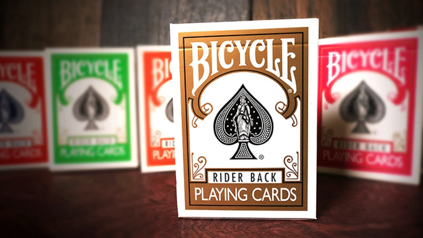 Bicycle | Rider Back Standard Brown Oyun Kartı