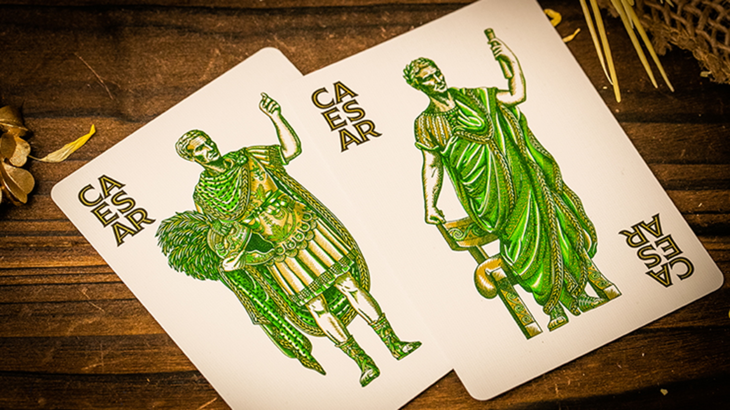 Caesar (Yeşil) Oyun Kartı