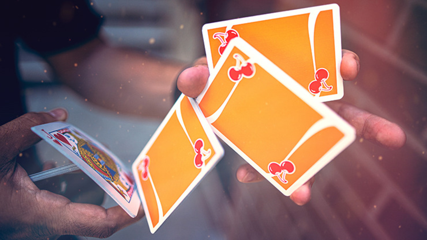 Cherry Casino Summerlin Sunset Orange Oyun Kartı