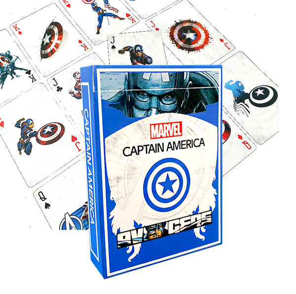 Kaptan Amerika Marvel oyun kağıtları