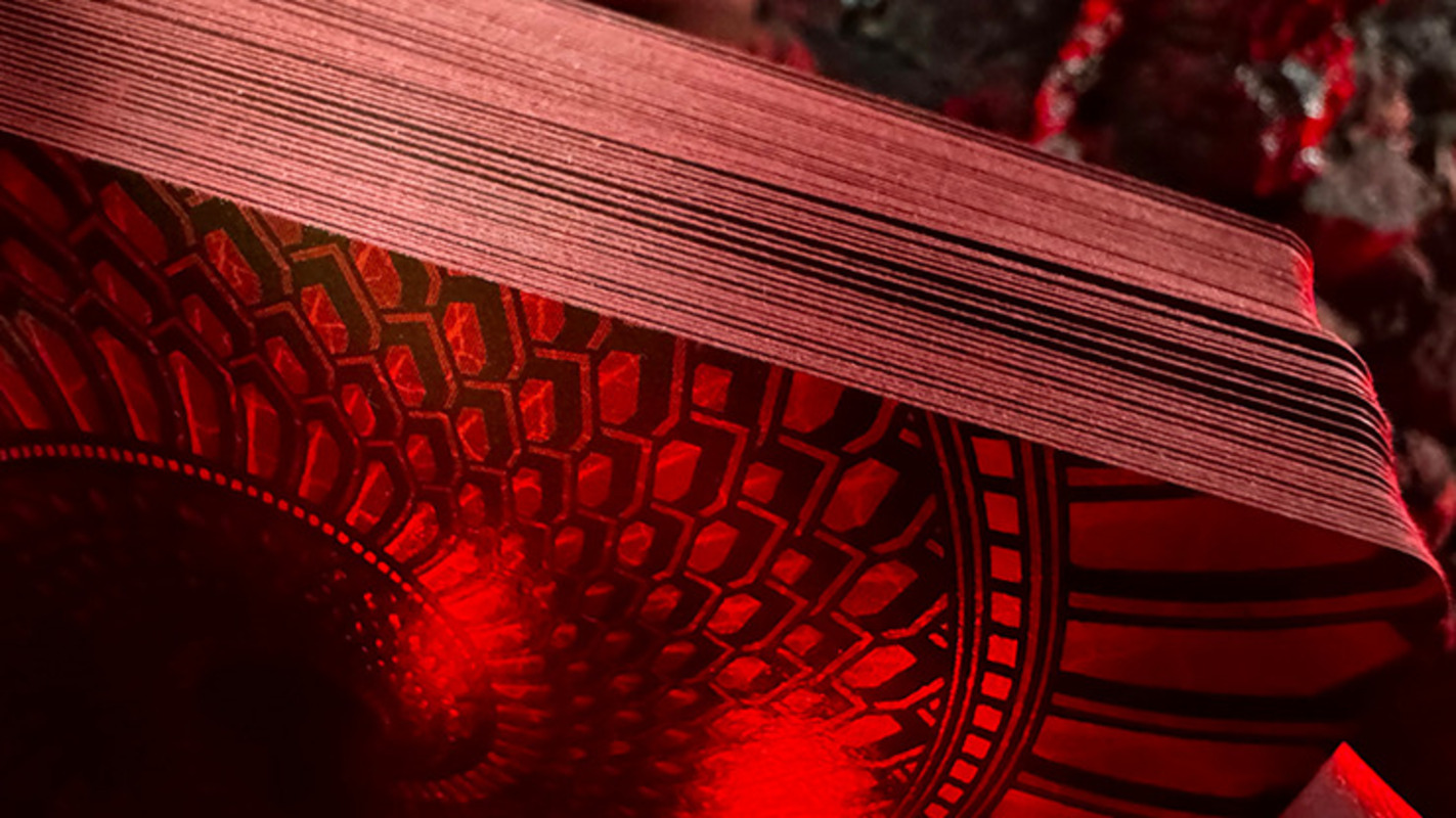 Draconian Crimson Oyun Kartları – Midnight Cards