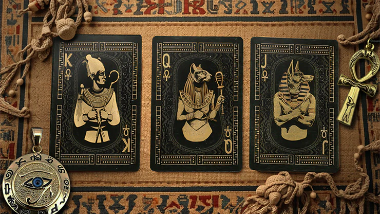 Egypt Mythology Black Edition (Pharaoh Dark Gray) Oyun Kartı