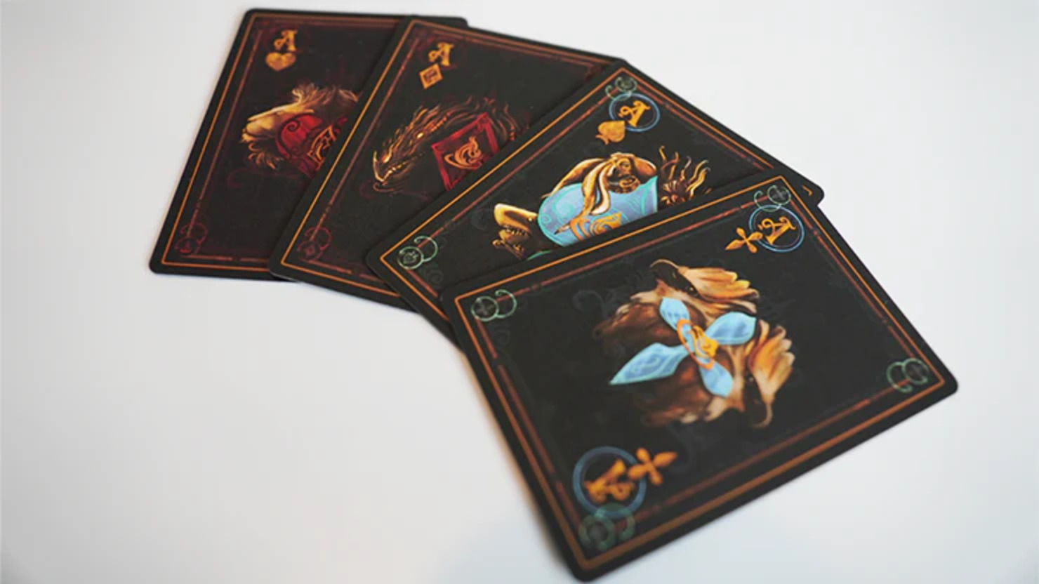 Elements Oyun Kartları Gilded