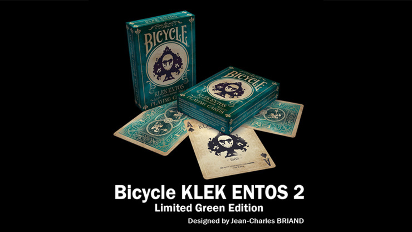 Bicycle Klek Entos Green Marked Playing Cards - DERYA BİLARDO
