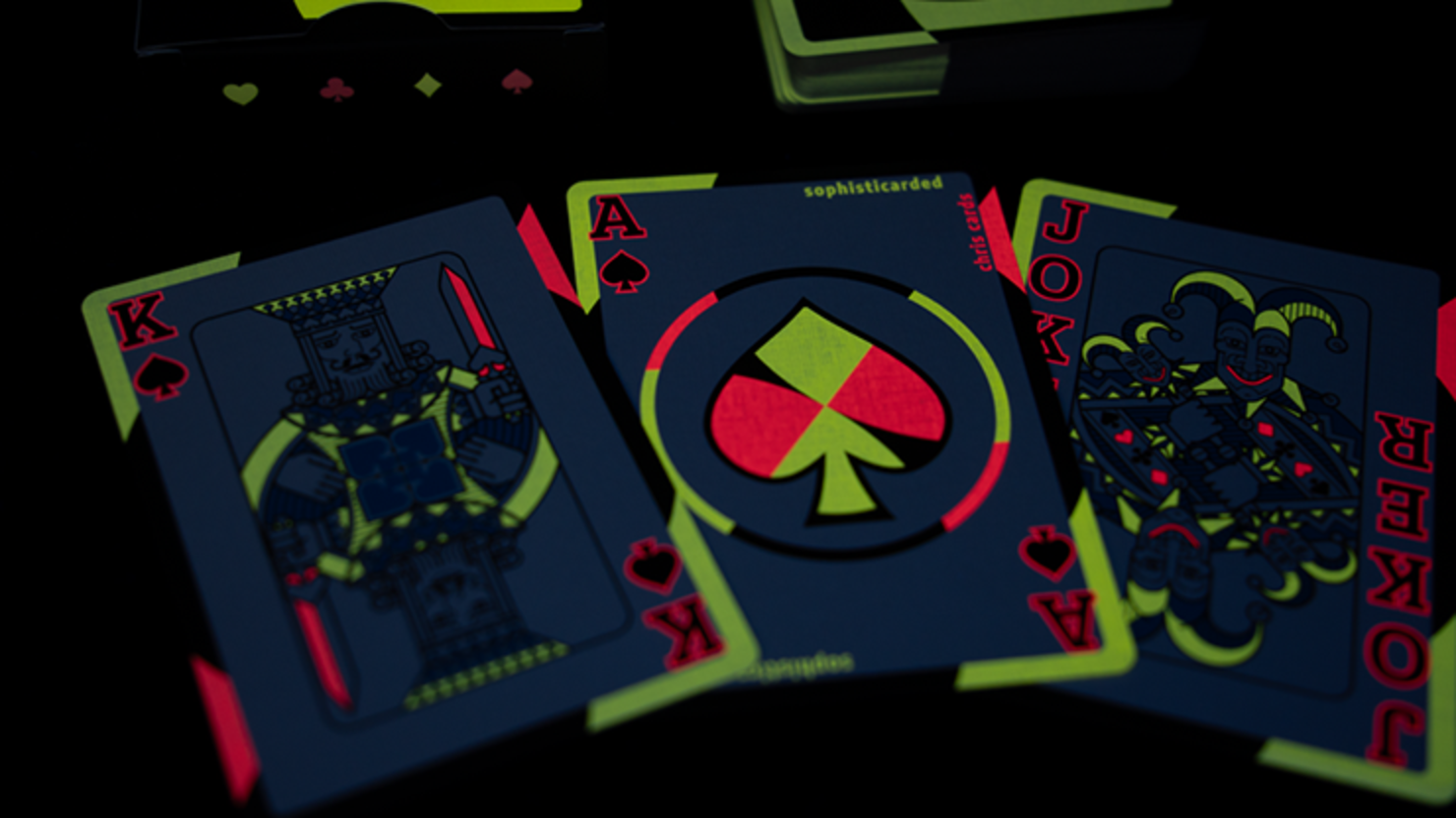 Chris Cards Covered Circle GLOW Oyun Kartı