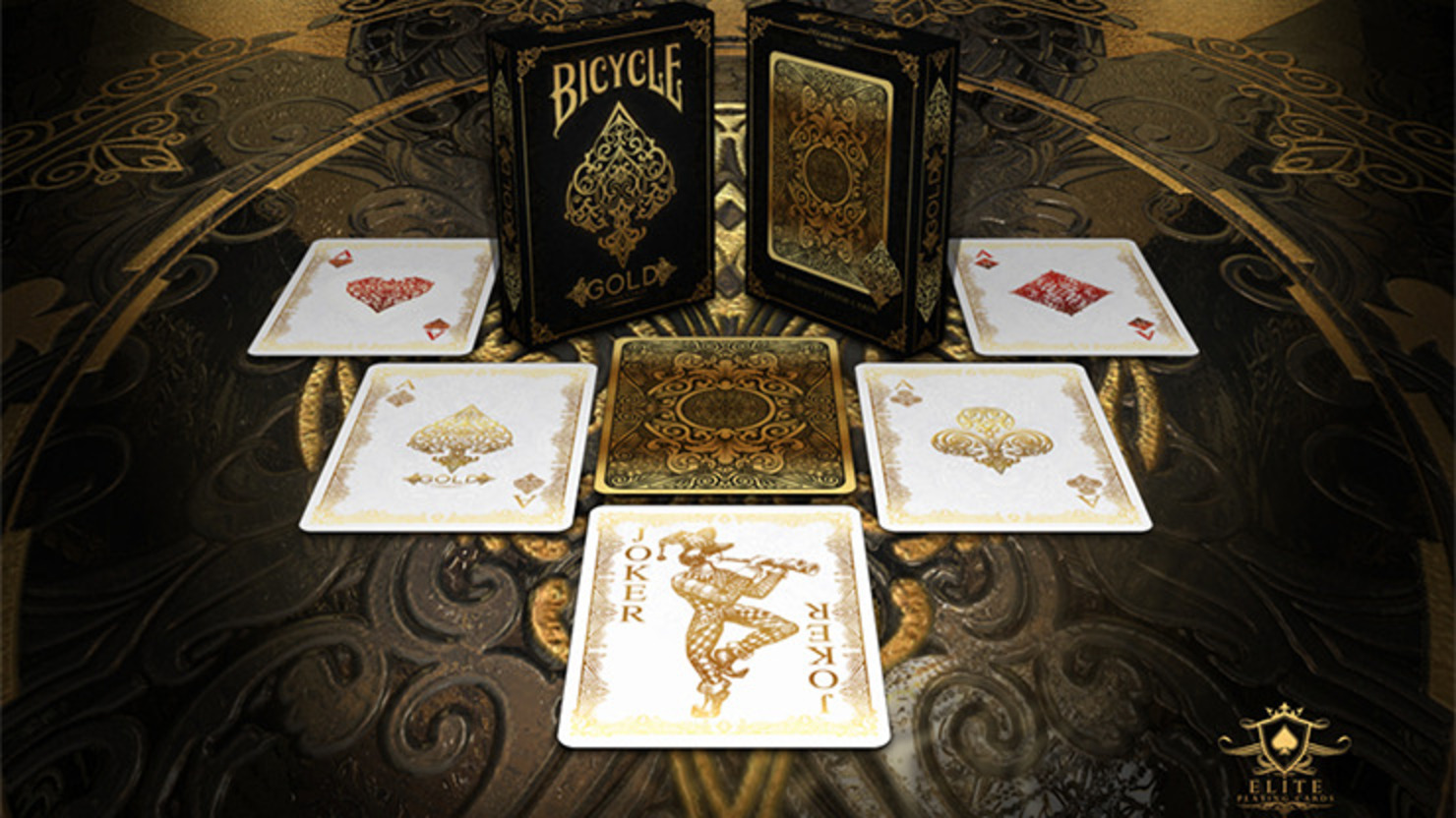 Bicycle | Gold Deck Oyun Kartı