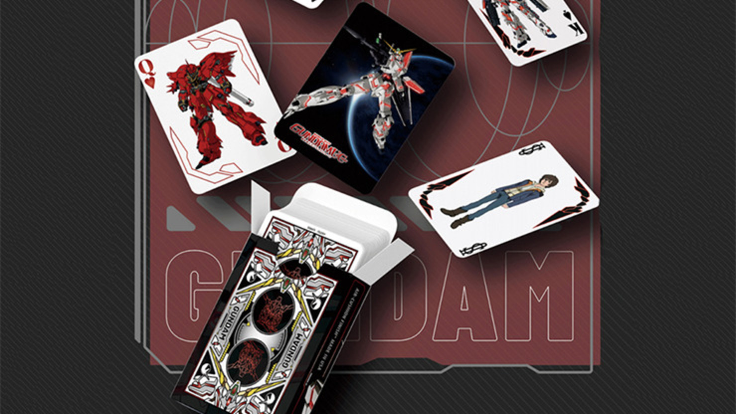Bicycle Gundam Unicorn Oyun Kartları - DERYA BİLARDO
